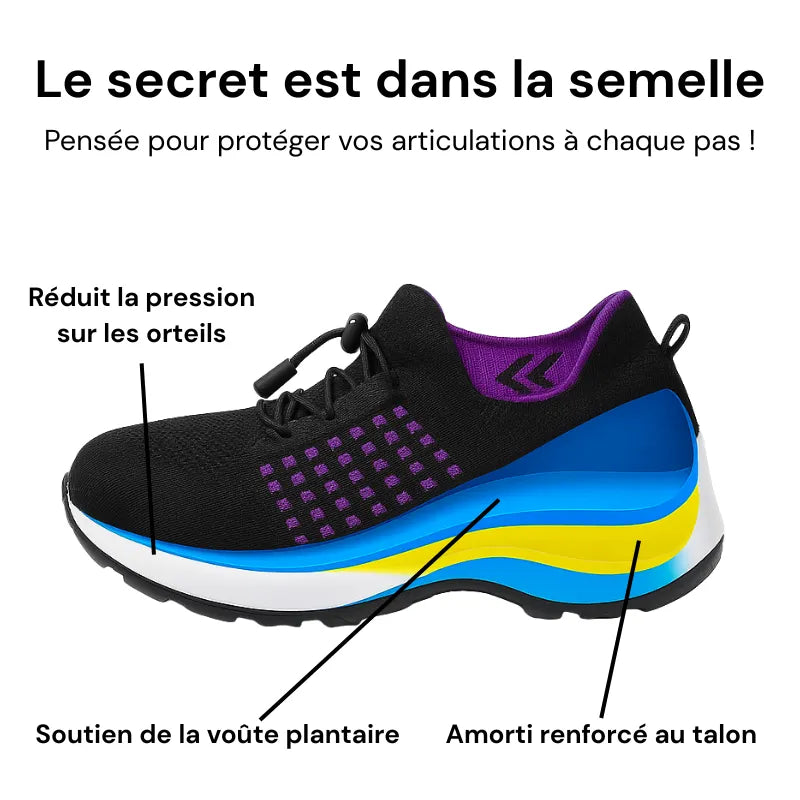 Harmonia ErgoStep™ – Chaussures Orthopédiques Élégantes & Confortables